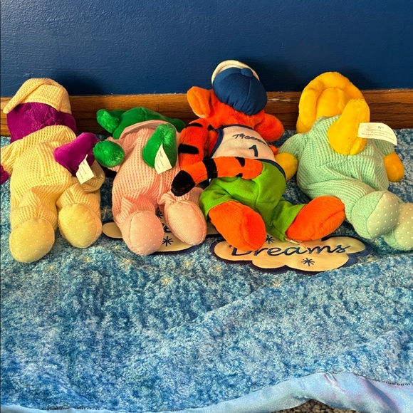 Colorful Plush Dinosaur Toy Set - Picture 6 of 6
